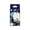 Current GE CA11 E26 (Medium) LED Bulb Soft White 60 Watt Equivalence 2 pk 93129343 - alternate 1